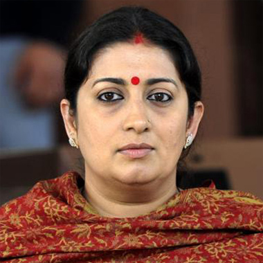 Judge me by my work: Irani on education qualification row